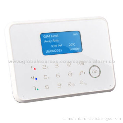 Smart Wireless GSM Land-line Alarm System with Big LCD Display, Speed Dial Alarm, Big Kit